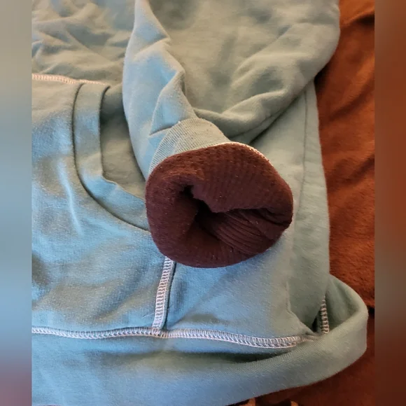 Sherpa lined zip up hoodie - Picture 3 of 4